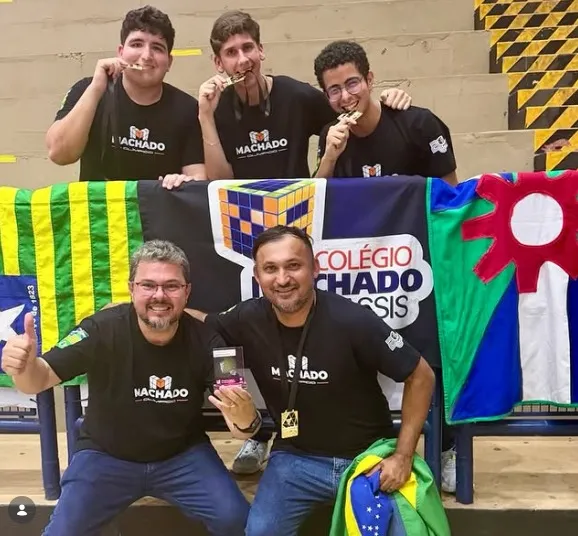 Colégio Machado de Assis conquista medalha de ouro na Olimpíada Nacional em História do Brasil
