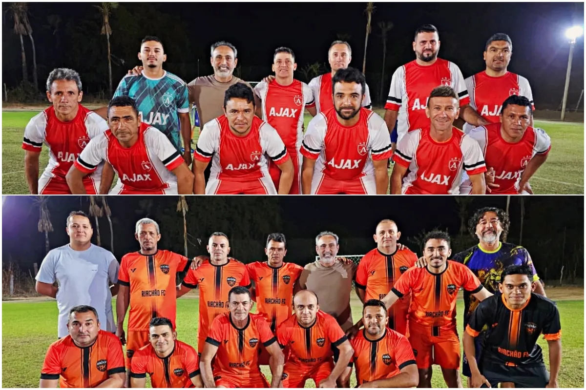Ajax e Riachão avançam para a final do Torneio de Fut7 Master 40+ da XIX Festa do Caju em Santo Antônio de Lisboa