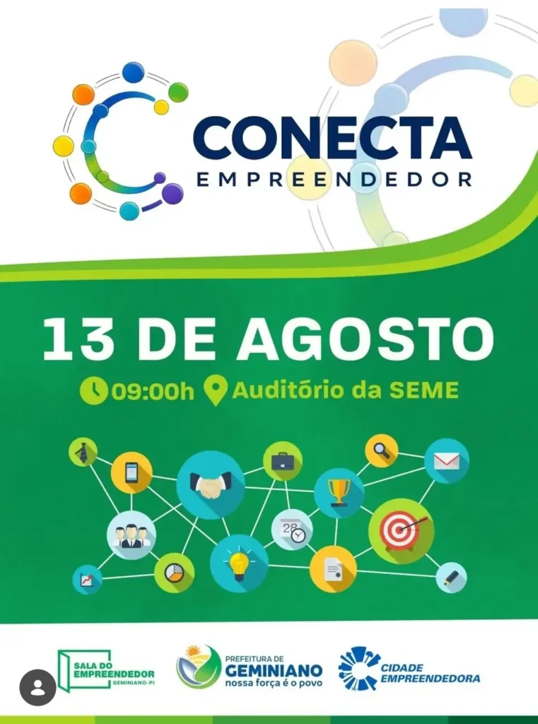 Prefeitura de Geminiano promove o “Conecta Empreendedor” para impulsionar negócios locais