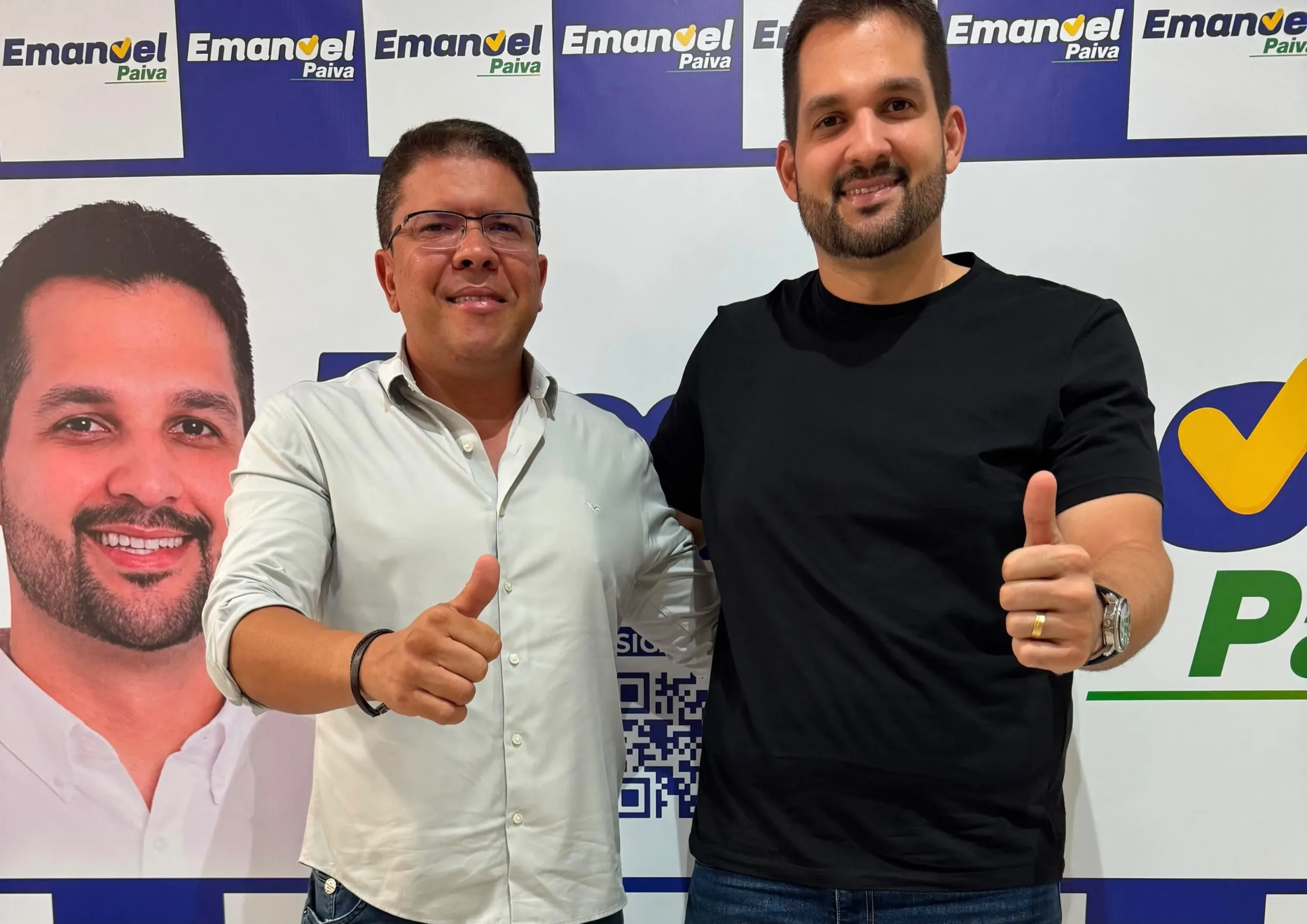 Emanoel Paiva recebe apoio do prefeito em exercício de Bocaina, Naldo Leão, e fortalece candidatura a deputado federal