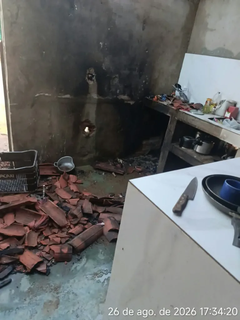 Família inicia campanha de Pix Solidário após incêndio atingir residência na zona rural de Picos