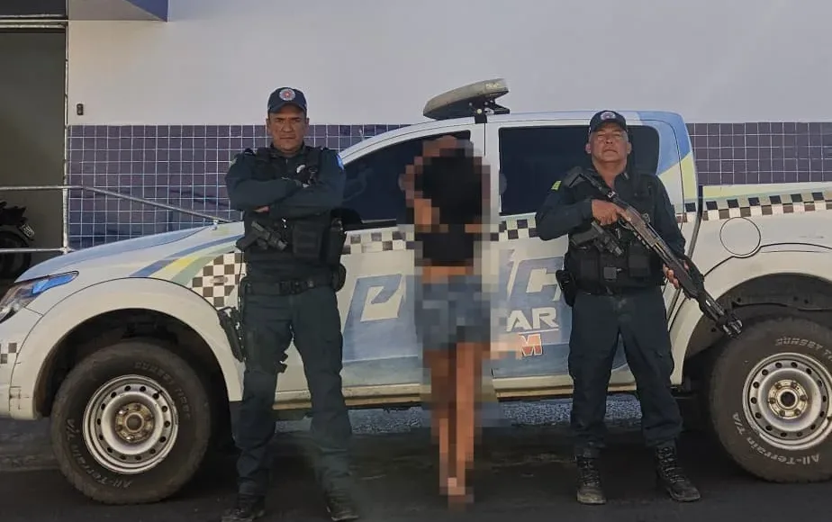 Polícia prende mulher suspeita de abandono de incapaz, resistência e desacato em Pio IX