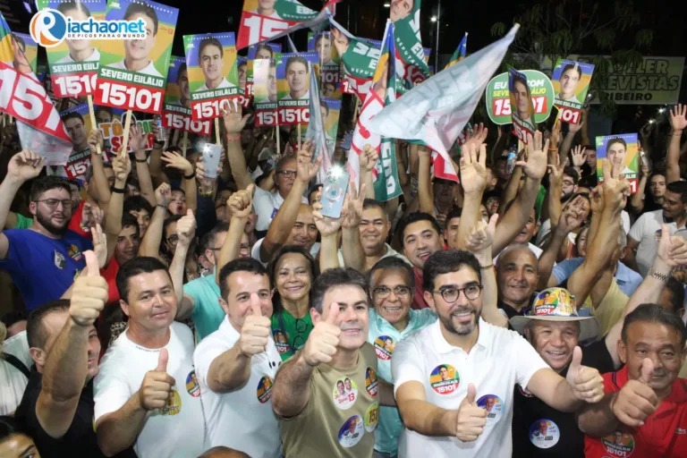 Severo Eulálio reúne lideranças e grande público na inauguração de comitê e adesivaço em Picos