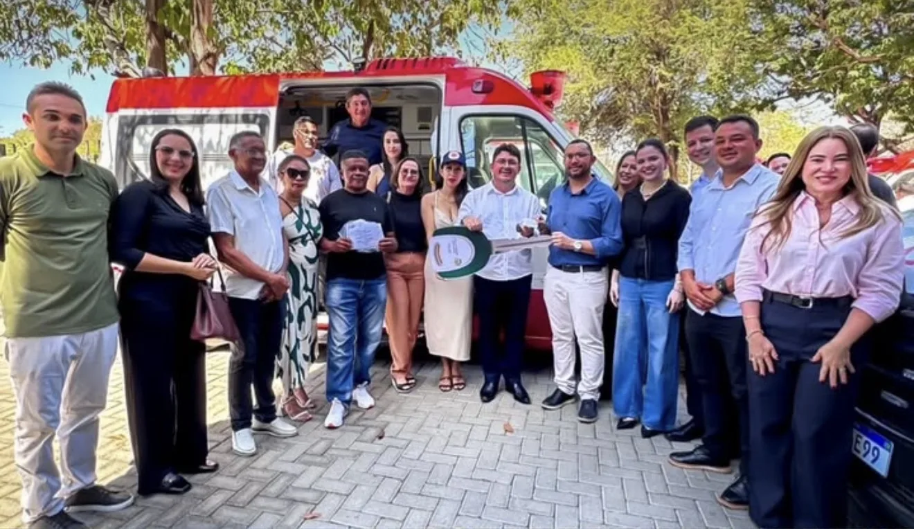 Ipiranga do Piauí ganha nova ambulância do SAMU e reforça a frota do município