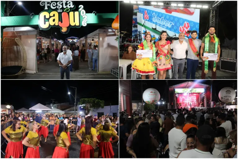 Gestão do prefeito Erivaldo Lopes realiza abertura oficial da XIX Festa do Caju com exposições, apresentações culturais, Concurso Rei e Rainha do Caju e shows em Santo Antônio de Lisboa