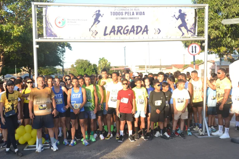 2ª Corrida Todos pela Vida reúne centenas de participantes em Ipiranga do Piauí