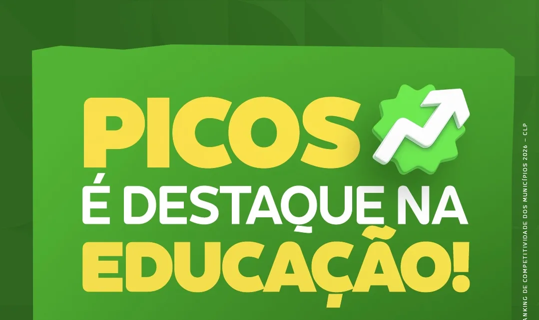 Picos lidera ranking de Acesso à Educação entre municípios do Piauí e entra no top 10 dos melhores do Nordeste