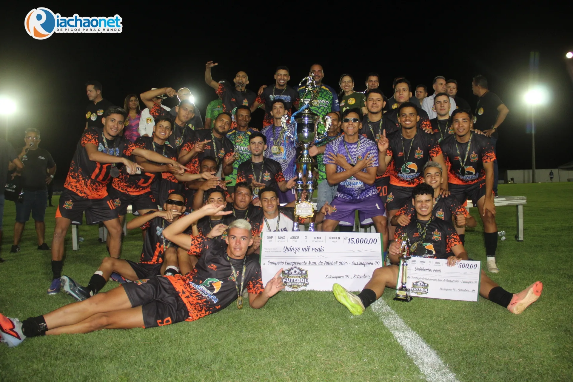 Abóboras vence Cruzeiro de Salinas de virada e conquista o título do Campeonato Municipal de Sussuapara