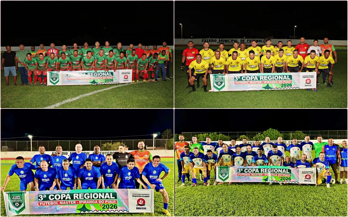 3ª Copa Regional de Futebol Master é aberta com dois jogos em Ipiranga do Piauí