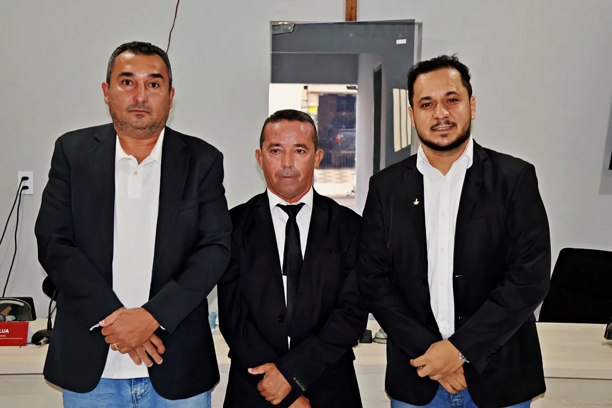 Chico Paulo é eleito presidente da Câmara de Santo Antônio de Lisboa para o biênio 2027-2028; Cássio Eugênio é eleito vice-presidente e Rômulo Rodrigues 1º Secretário