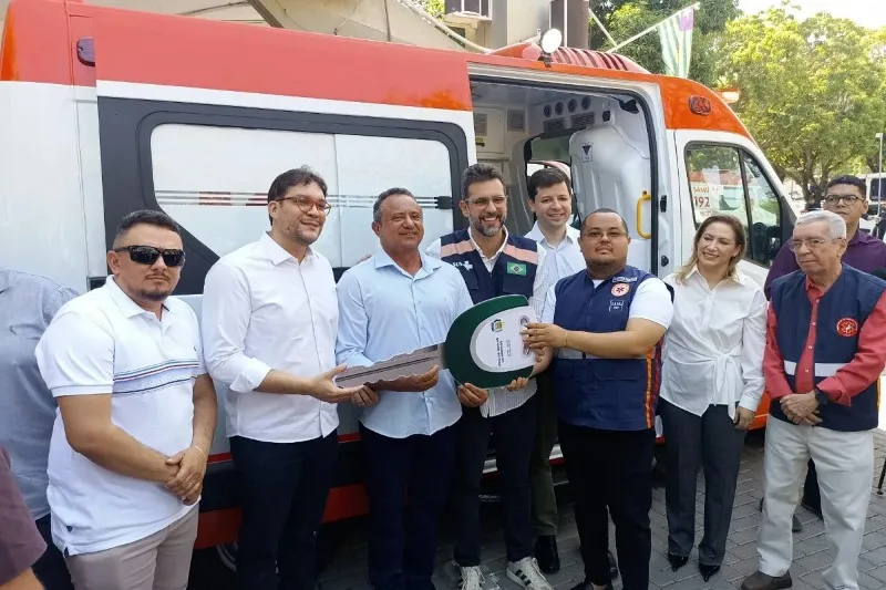 Itainópolis recebe nova ambulância do SAMU para reforçar atendimento de urgência e emergência