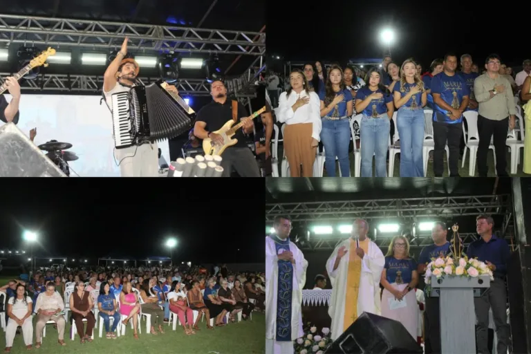 Geminiano festeja festa de Nossa Senhora Aparecida com missa e show de Willian Sanfona