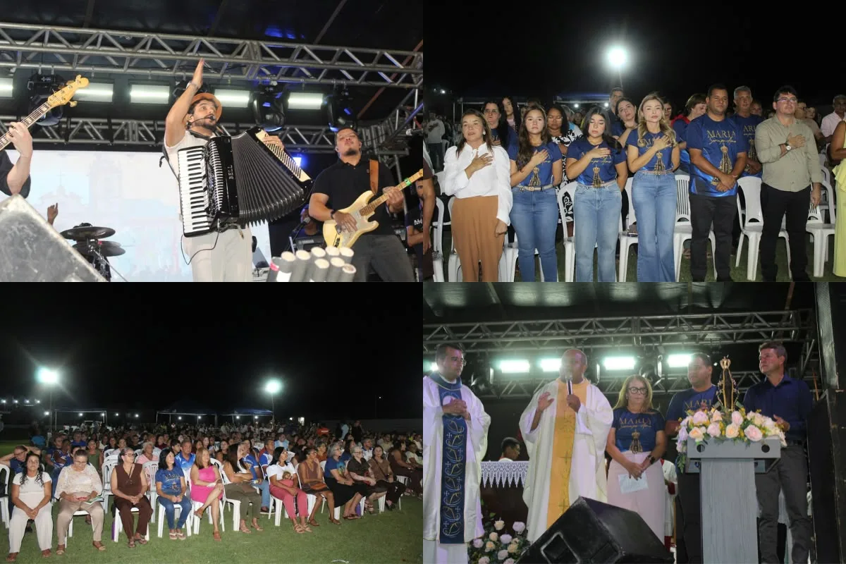 Geminiano festeja festa de Nossa Senhora Aparecida com missa e show de Willian Sanfona