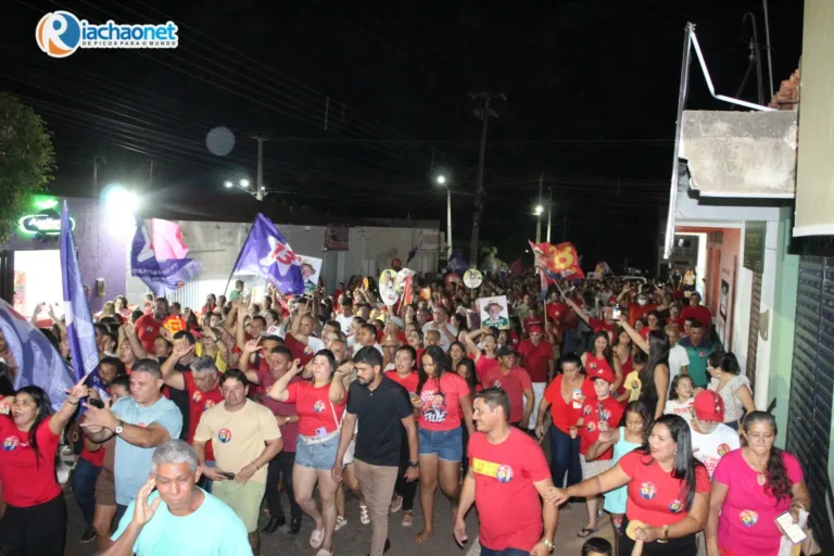 Em Geminiano, prefeito Jaillson Campos realiza caminhada em apoio à reeleição do presidente Lula
