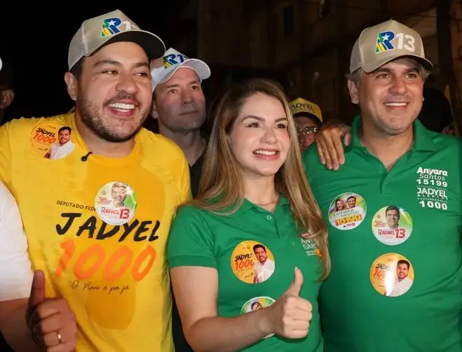 Com apoio de Dr. Pablo Santos, Anyara Santos e Jadyel Alencar são os mais votados em Picos